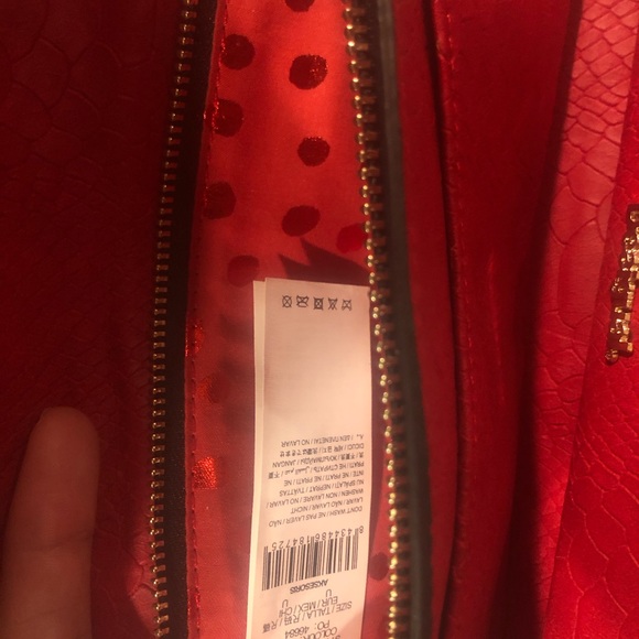 Reversible wallet color black and red - Picture 8 of 8